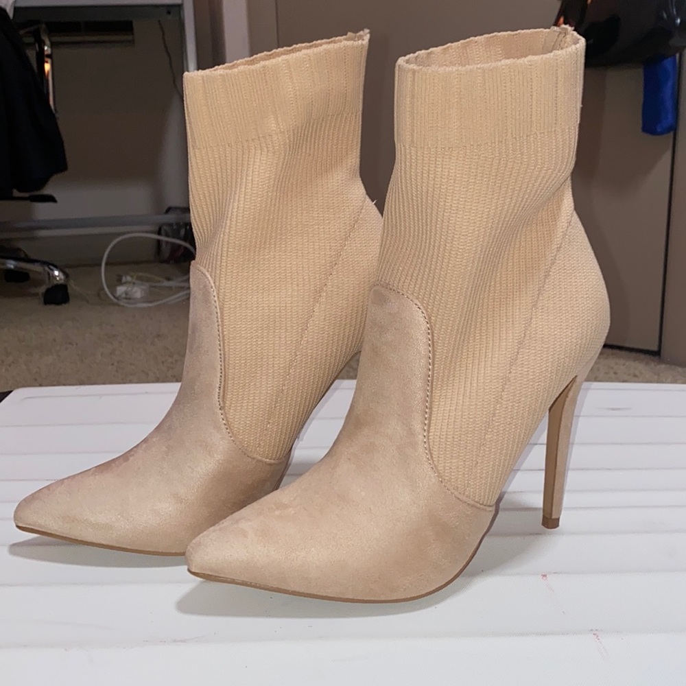 New EGO suede booties